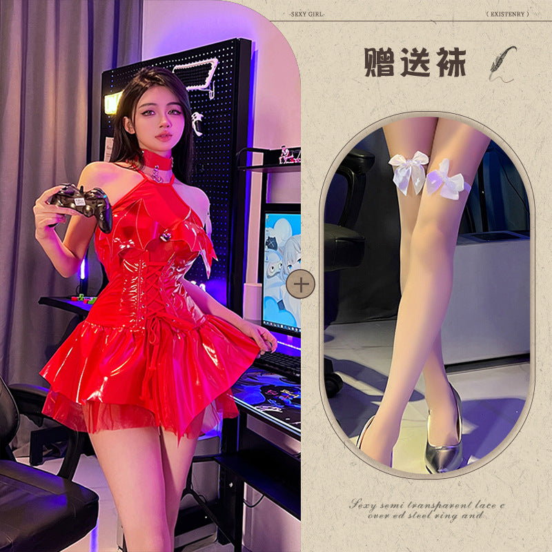 Latex Demon Costume