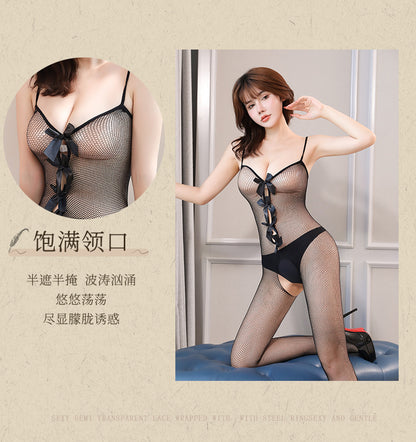Sheer Garter Bodysuit