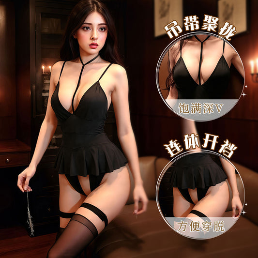Open Crotch Playsuit