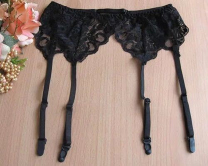 Lace Garter Belt Set