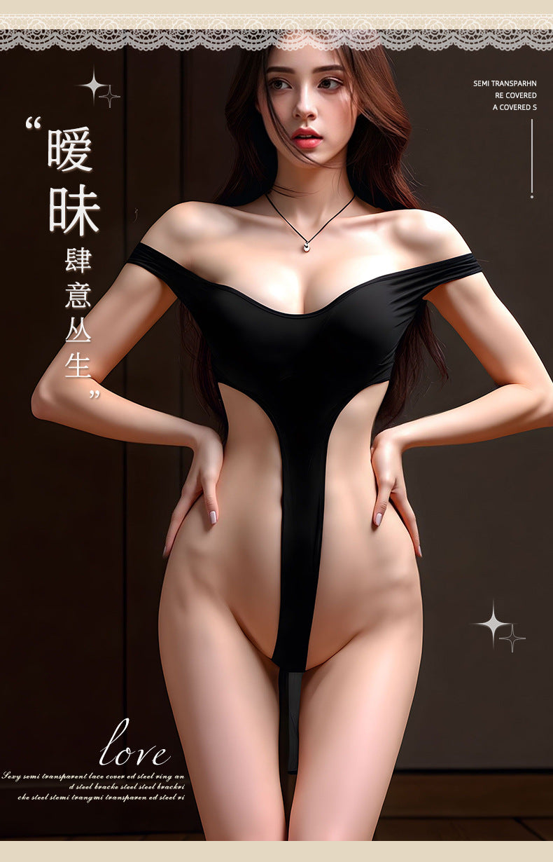 Open Crotch Teddy Set