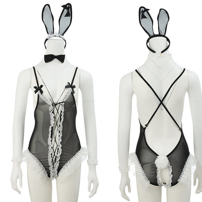 Bunny Open Crotch Set 