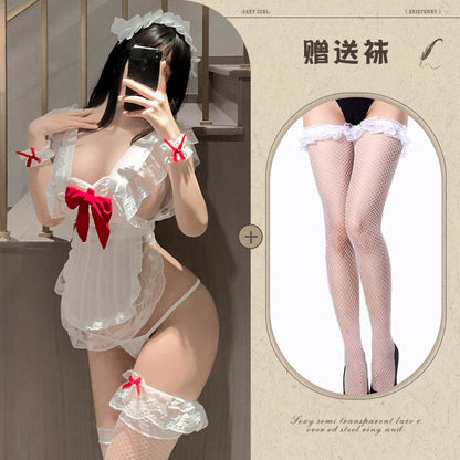 Maid Lace Apron Costume