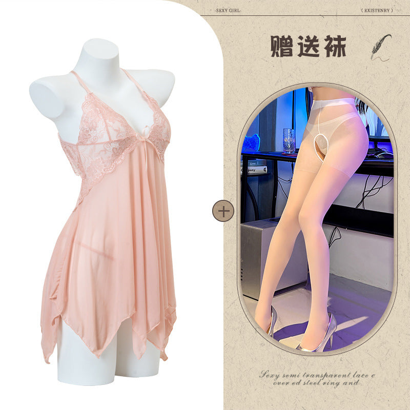 Mesh See-through Dress