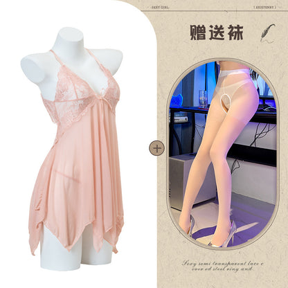 Mesh See-through Dress