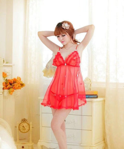 Transparent Slip Dress