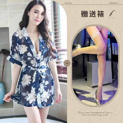 Chiffon Robe Set