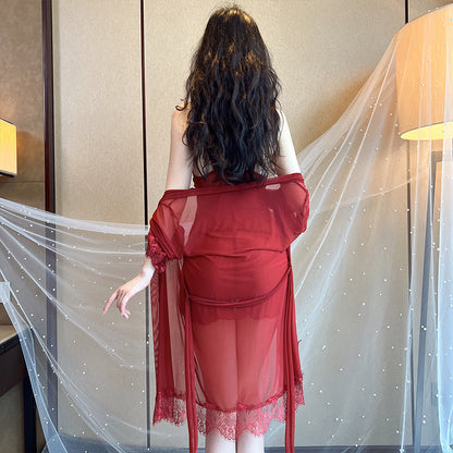 Plus Size Sheer Chemise