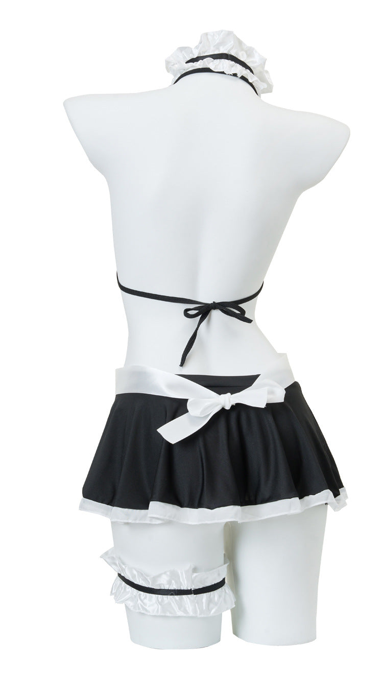 Maid Open Crotch Set