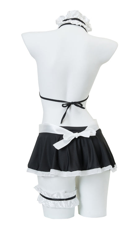Maid Open Crotch Set