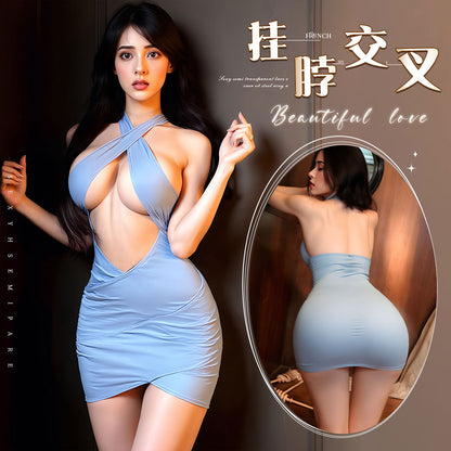 Sheer Secretary Dress