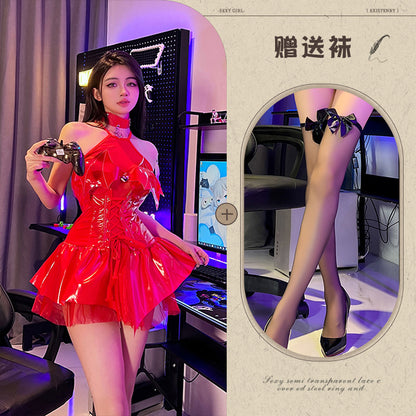 Latex Demon Costume