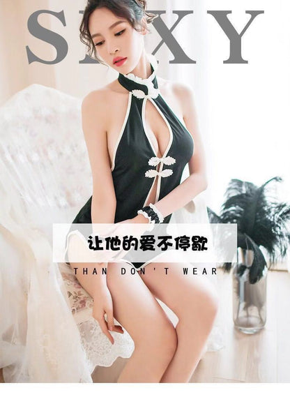 High-Slit Qipao Dress