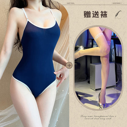 Milk Silk Swimsuit Bodysuit