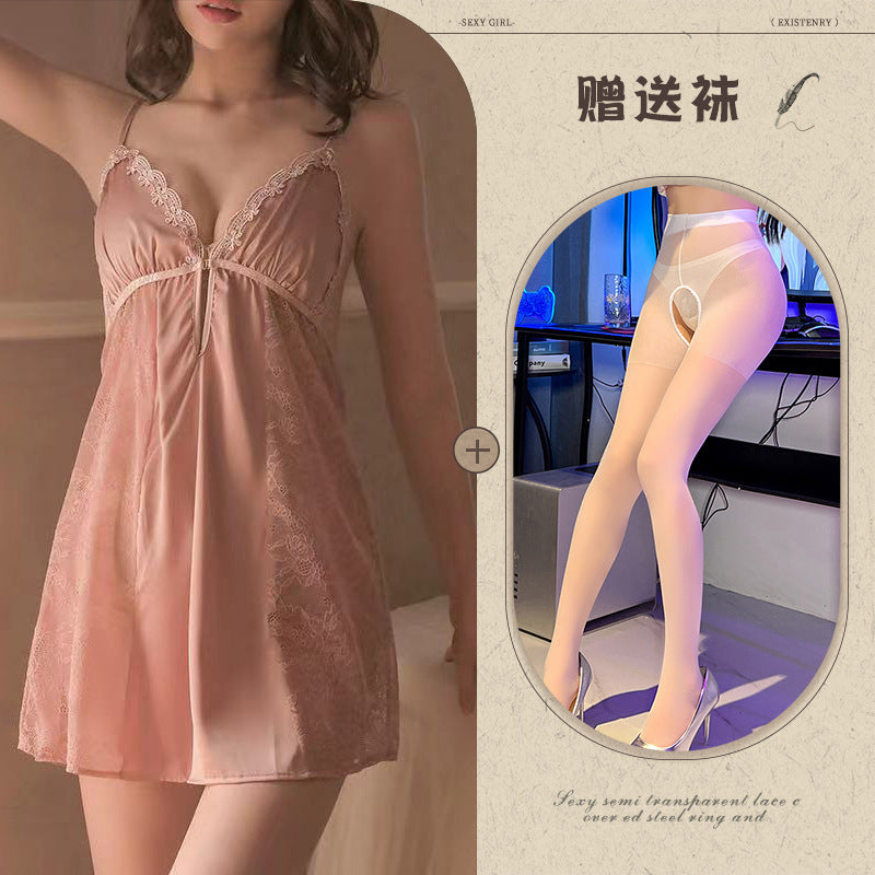 Sheer Lace Nightdress