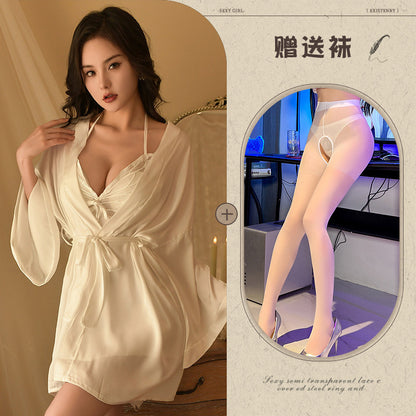 Silk Robe Set