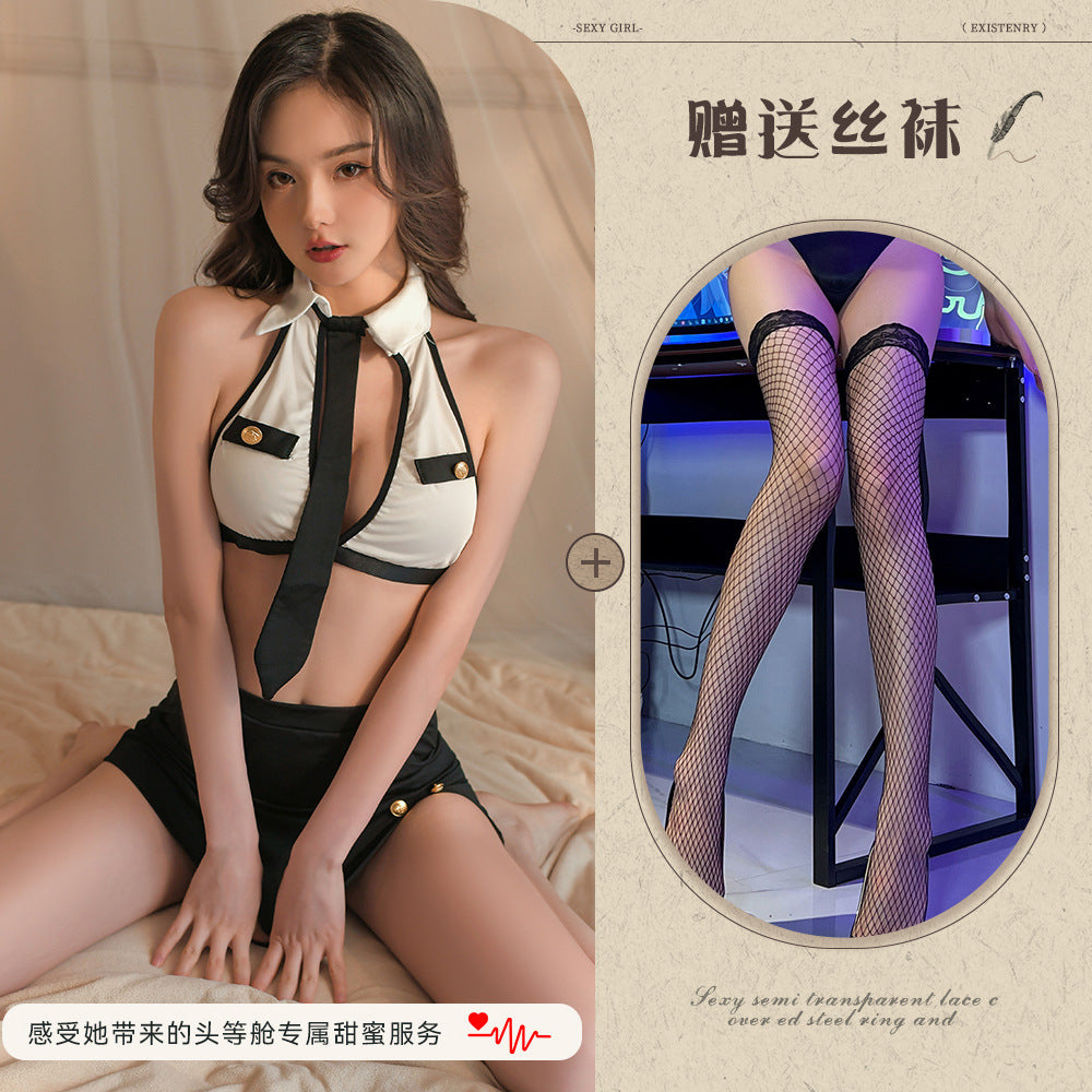 Sheer Secretary Dress