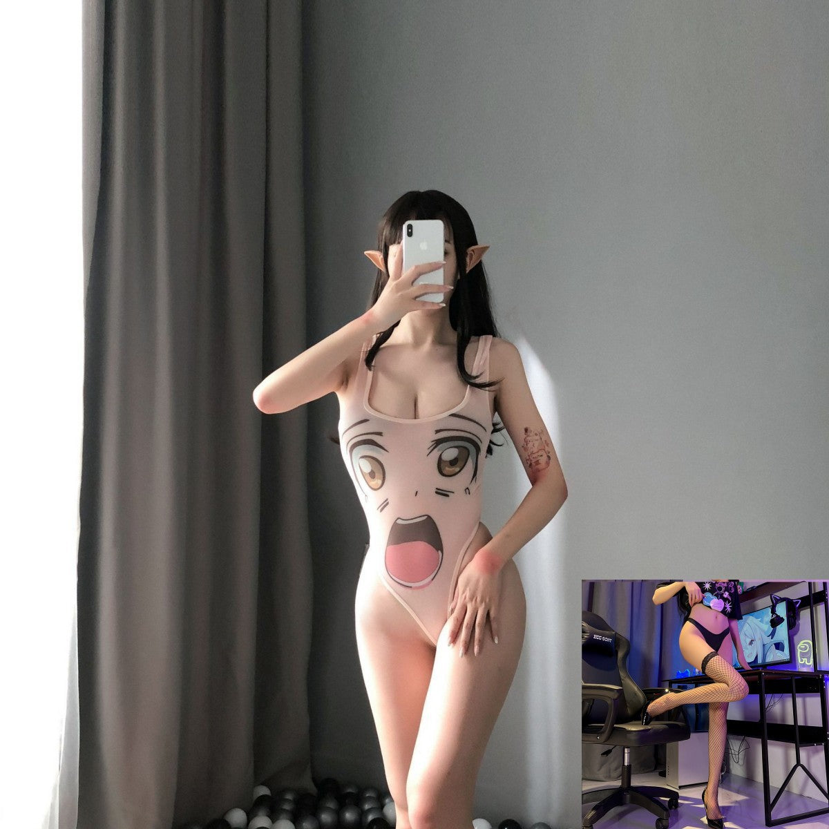 DVA Cosplay Swimsuit