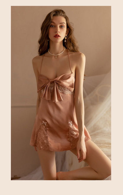 Silk Bow Chemise