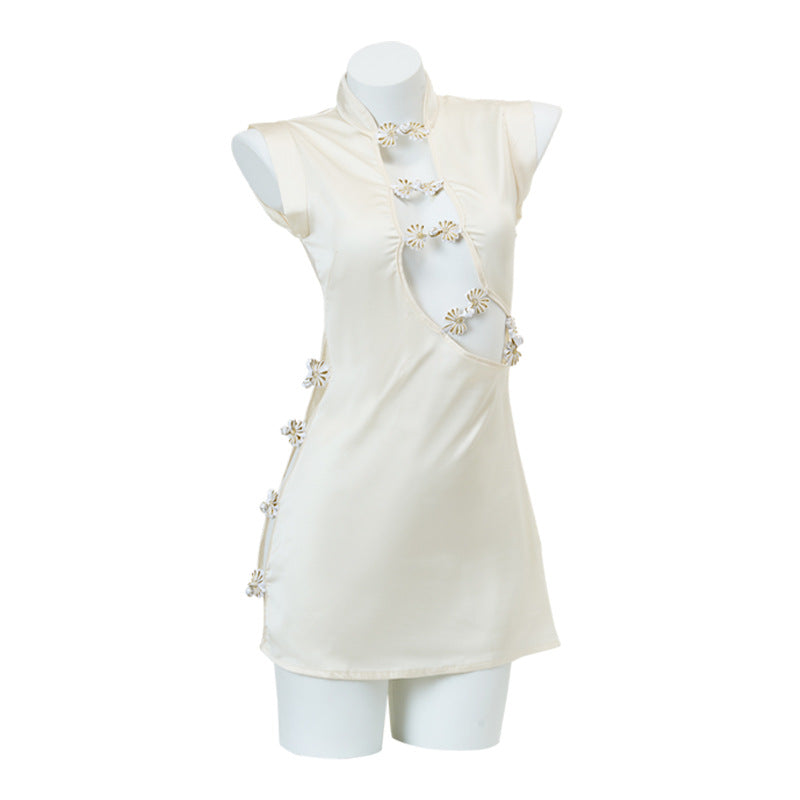 Cut-out Qipao Lingerie