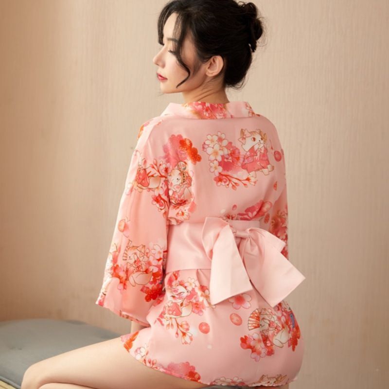 Floral Kimono Set