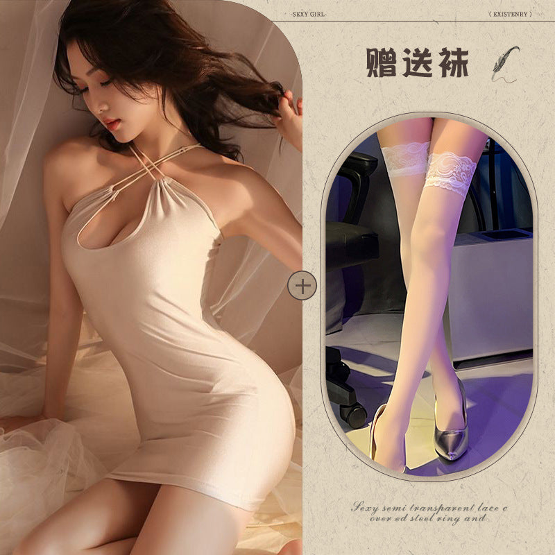 Secretary Lace Teddy Set