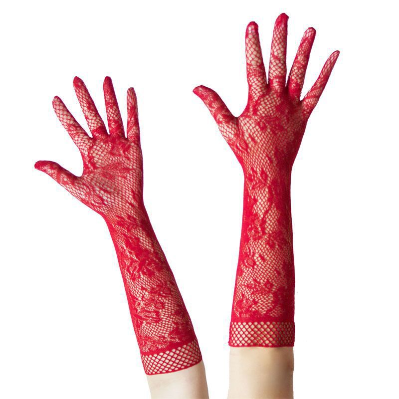 Lace Gloves & Stockings