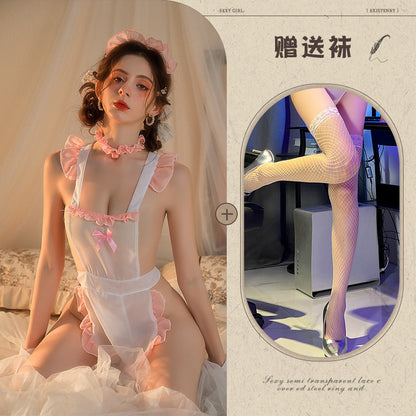 Sheer Apron Role Play Set