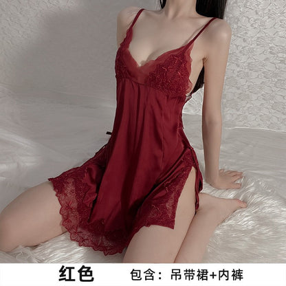 Silid-tulugan na Satin Chemise 