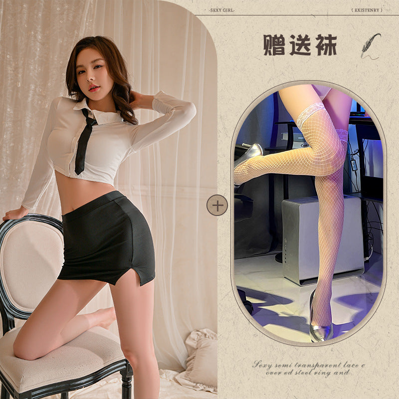 Secretary Blouse Set