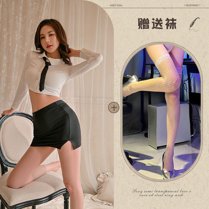 Secretary Blouse Set