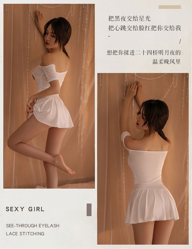 Sheer Cut-out Nightie