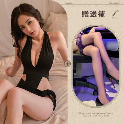 Open Crotch Swimsuit