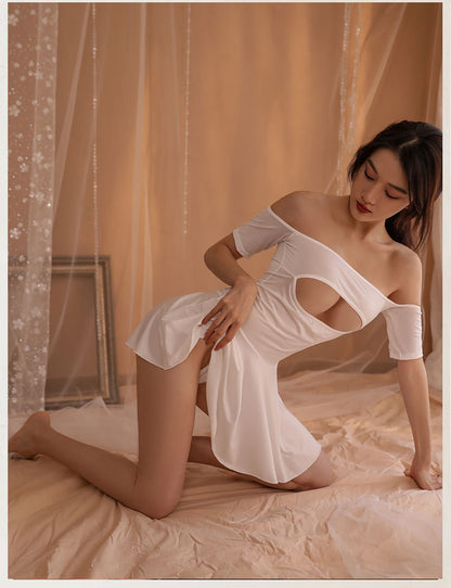 Sheer Cut-out Nightie