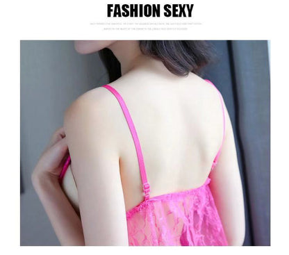 Short Sheer Babydoll Robe