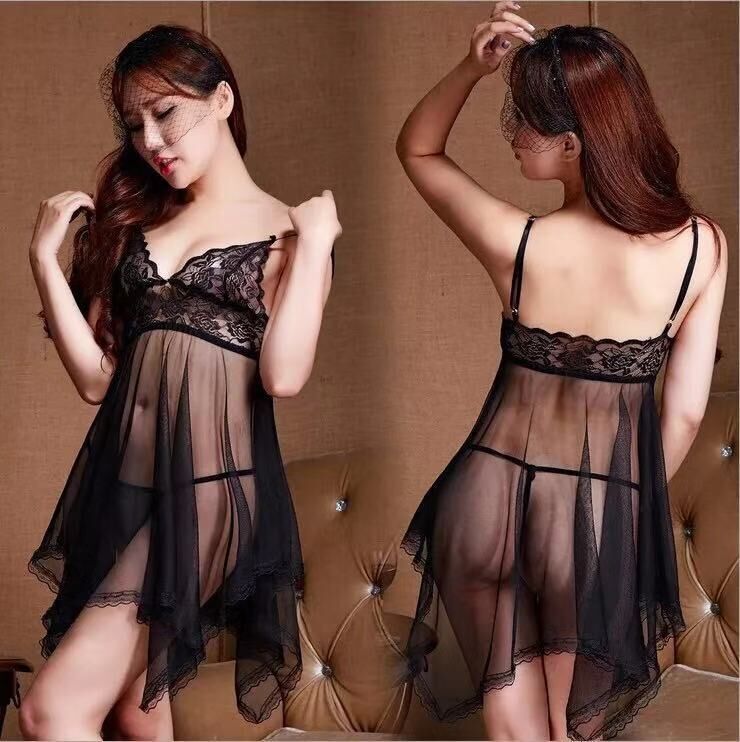 Cop Mesh Dress Set 