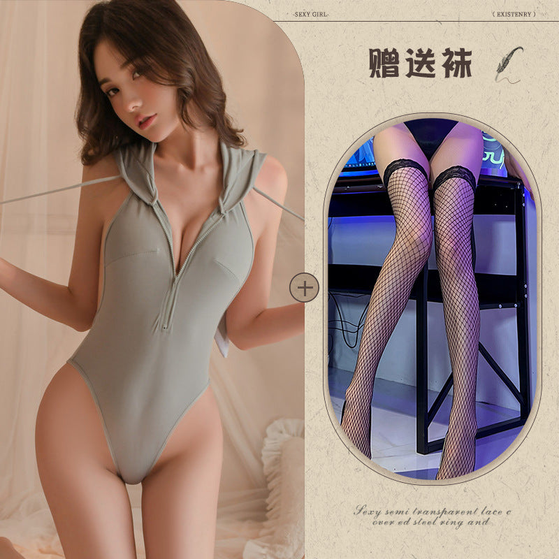 Bunny Open Crotch Set 