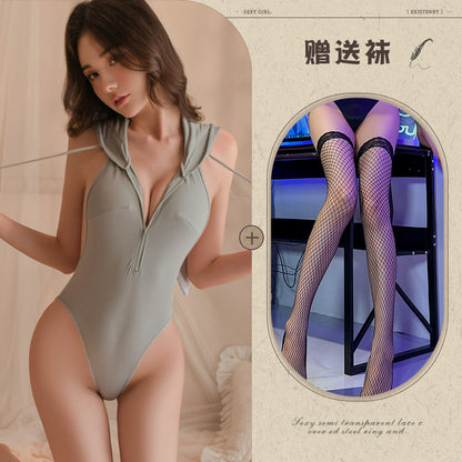 Bunny Open Crotch Set 