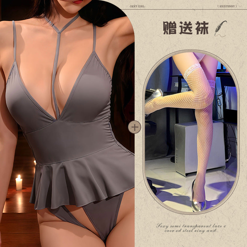 Open Crotch Playsuit