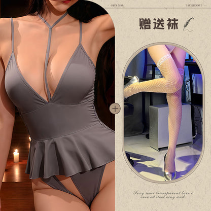 Open Crotch Playsuit