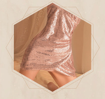 Sequin Slit Nightdress