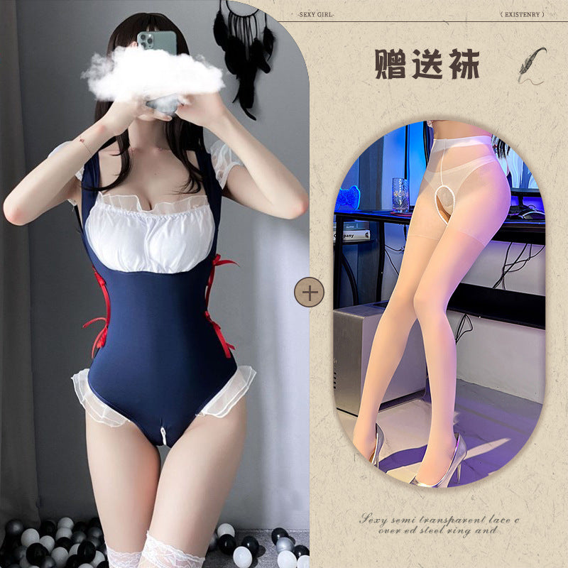 Maid Apron Jumpsuit