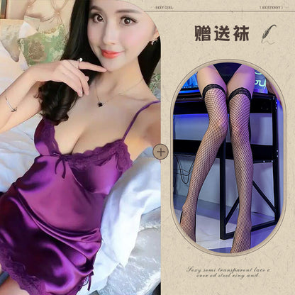 Plus Size Sheer Chemise