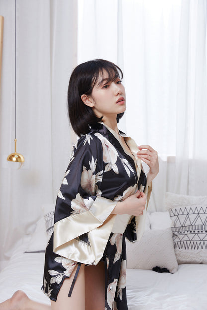 Floral Kimono Set
