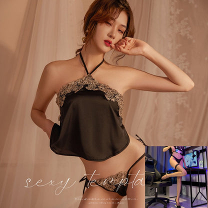 Satin Chinese Bustier