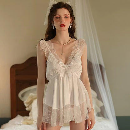 Sheer Lace Chemise