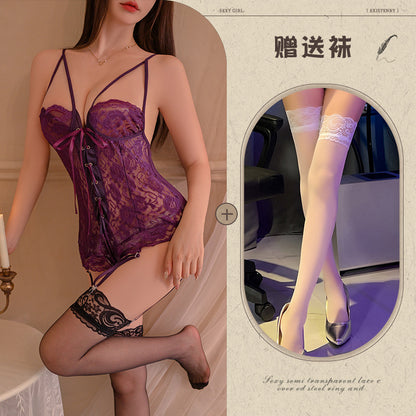 Sheer Corset Bodysuit