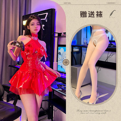 Latex Demon Costume
