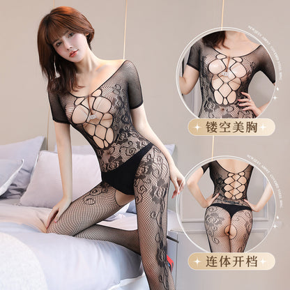 Rip-off Mesh Teddy
