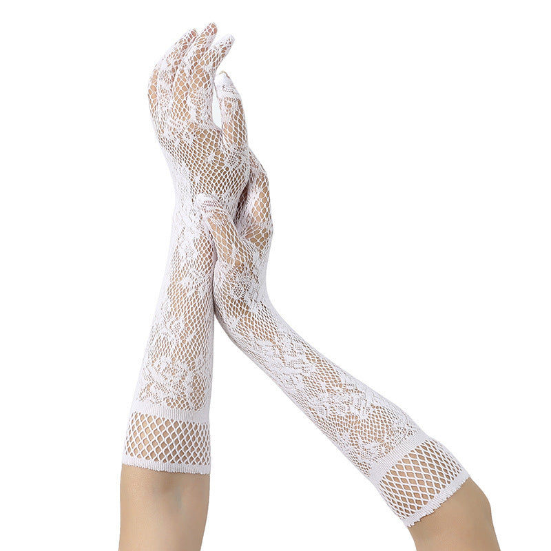Lace Gloves & Stockings